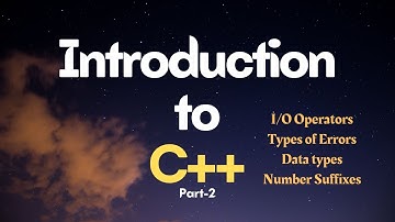 I/O Operators in C++ | Data types and Variables in C++ | Part-2 | C++ | Chapter 9 | XI STD CS
