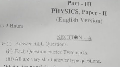 Intermediate Physics 2💯 Important Public Paper 2024👍 || Public Physics Question Paper 2024💯