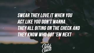blackbear - g2g ttyl (feat. THEY.) (Lyrics / Lyric Video)