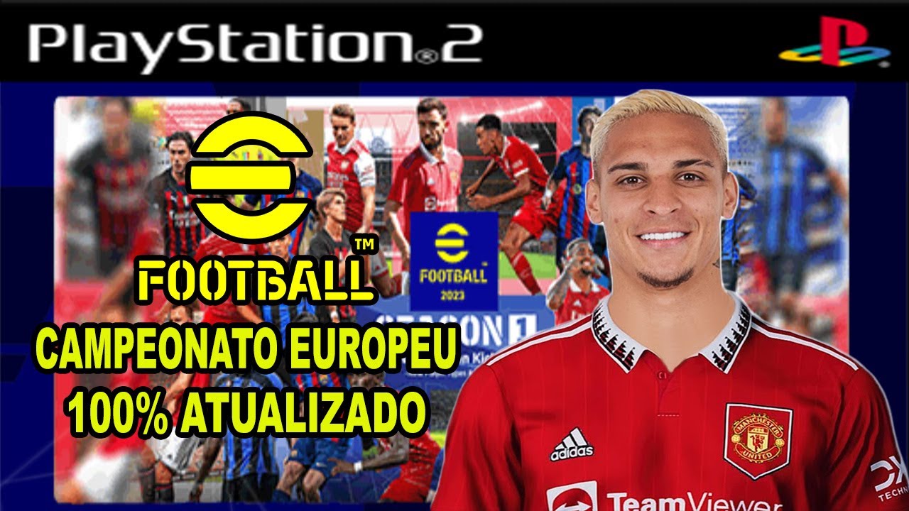 PES 23 ATUALIZADO ABRIL - JOGO PLAYSTATION 2 GAME - PS2 - 202 - Escorrega o  Preço