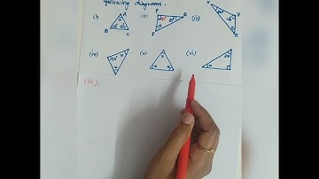 Exercise 6.3 ,Q1,Find the value of the unknown x in the following diagrams