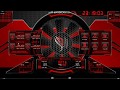 Windows 7 Ultimate  Desktop with Red Asus ROG Rainmeter 2018