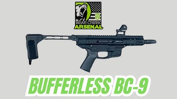 Bear Creek Arsenal Bufferless BC-9 / Side Charger AR 9mm