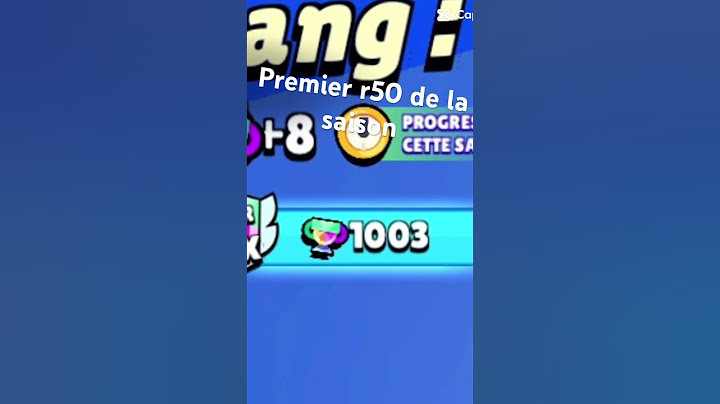Premier r50 de la saison #supercell #brawl #gaming #brawlstars #r50#edit