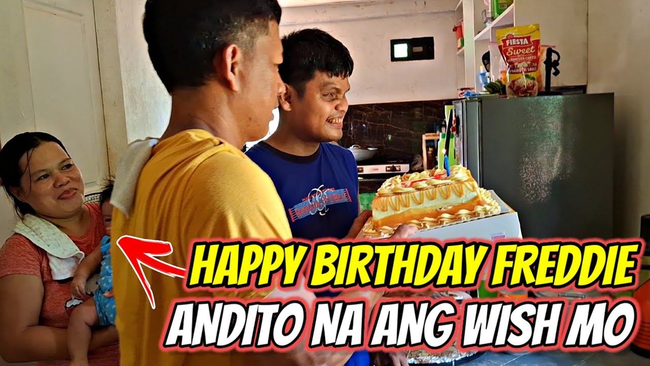 PINAKA MASAYANG BIRTHDAY NI FREDDIE
