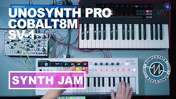Synth Jam: Uno Synth Pro, Cobalt 8 and More - Friday Fun