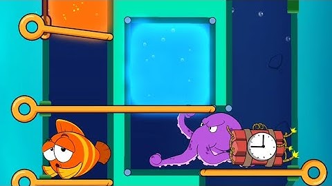 Fish Rescue Gameplay Pull The Pin | Save The Fish | Fishdom Game