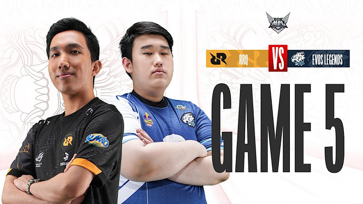 RRQ vs EVOS LEGENDS | Playoffs DAY 3 - MATCH 1 GAME 5 #MPLIDS11
