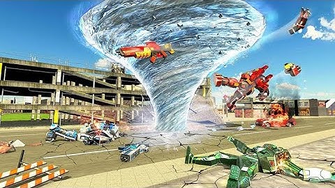 Grand Tornado Robot Car Transform: War Robot Games Brilliant Gamez Gameplay