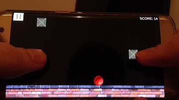 Ultimate ball run - avoid boxes and score as much as you can - hyper casual game unity 2d