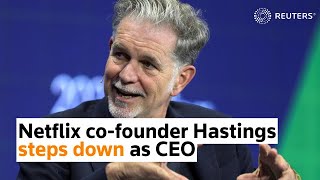 Famous Netflix co-founder Hastings steps down as CEO Wealth
