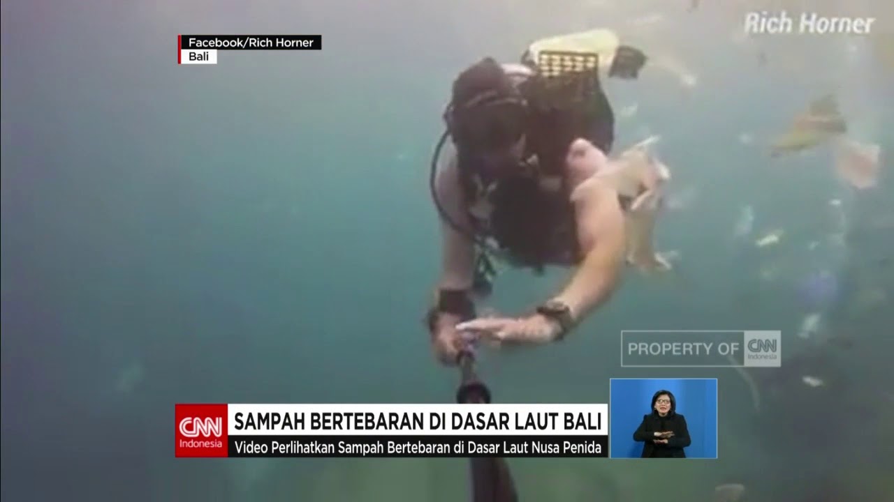 Viral Bule Inggris Tunjukkan Sampah Di Laut Nusantara YouTube