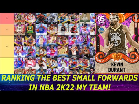 RANKING THE BEST SMALL FORWARDS IN NBA 2K22 MY TEAM! (SMALL FORWARD TIER LIST EP. 3)