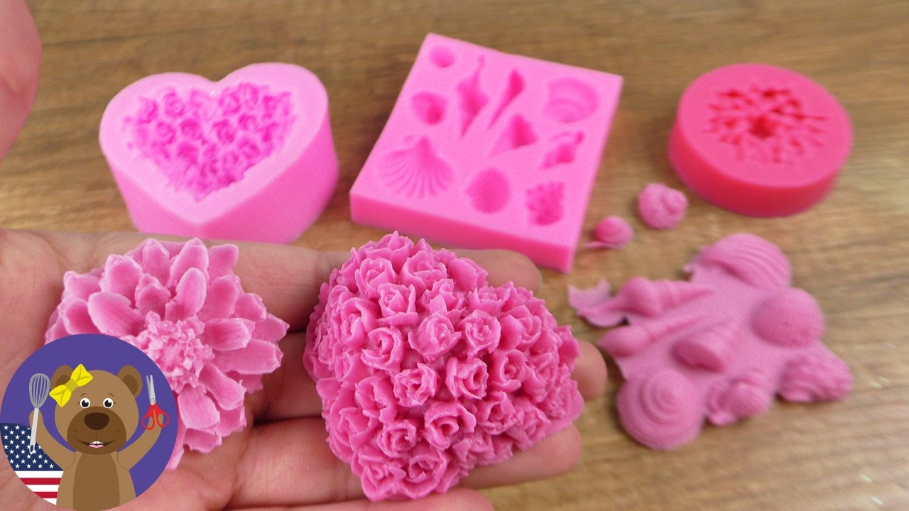 Chocolate Silicon Mould, Different Chocolate Molds, DIY Cake Soap