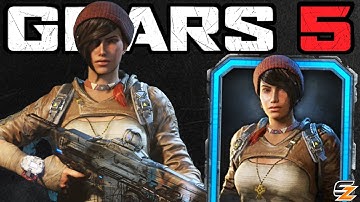 GEARS 5 Characters Gameplay - OUTSIDER KAIT DIAZ Character Skin Multiplayer Gameplay!