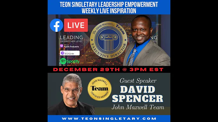 TSLE WLI Season 3 Episode 9: Guest Speaker David S...