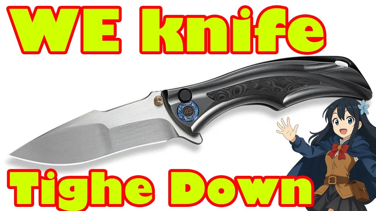 WeKnife【ウィナイフ】□ 「タイ ダウン」【M390】【フリッパー