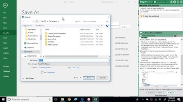 Jasperactive Excel 2016 Core Lesson 1: Module 5