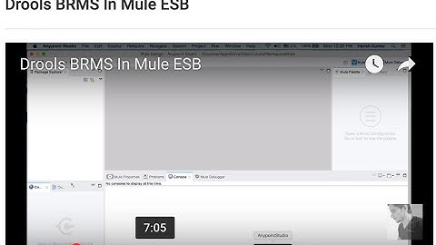 Chapter 4 : Drools BRMS In MuleSoft Anypoint Platform