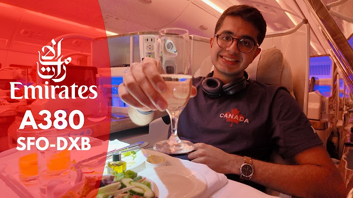 MY BEST FLIGHT YET? - Emirates A380 Business Class Review (SFO-DXB)