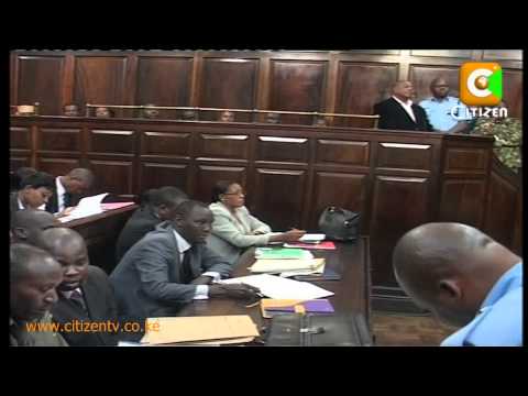 Francis Thuo in Court