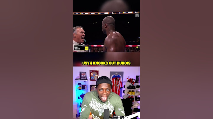 USYK KNOCKS OUT DUBOIS 😱🥊
