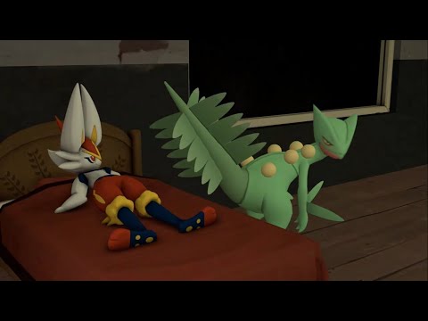 SFM Sceptile Gasses Cinderace Animation #54