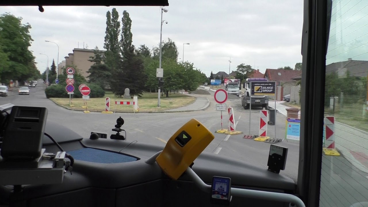 Jízda linkou 337 v trase Praha - Benešov (1/4)