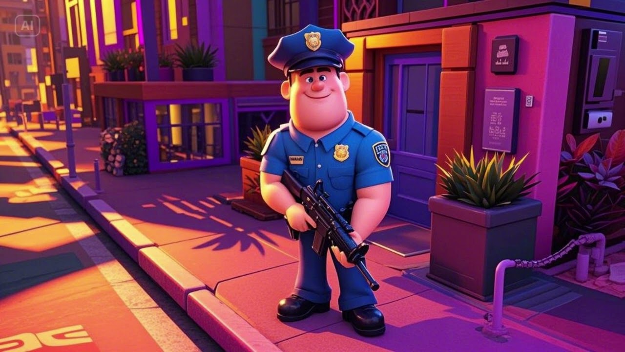 🚓🔦 Officer Ricky’s Special Mission! | Fun Kids Song 🎶✨