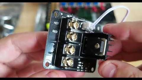 BIGTREETECH SKR Pro V1.1 and Heated Bed Power Module /Hotbed MOSFET Expansion Module