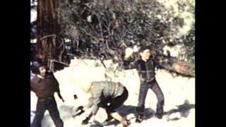 1952-53 Snow Ball Fight - 8mm Film