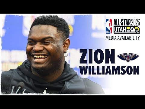 Zion Williamson Interview | 2023 NBA All-Star Media Day