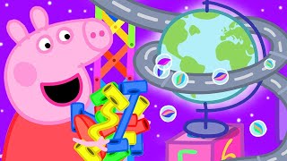 Peppa Pig Official Channel | Peppa Pig Marble Race Challenge