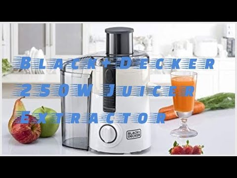 Black & Decker Fruit and Vegetable Juicer/Juice Extractor