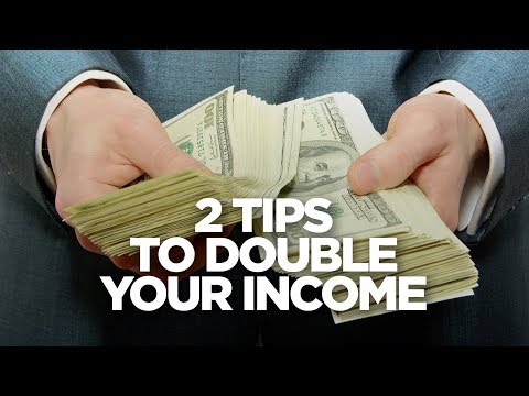 2 Tips to Double Your Income - Young Hustlers thumbnail