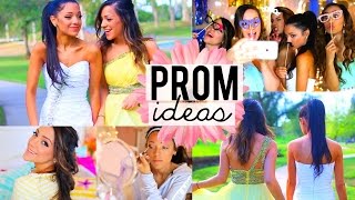 PROM 2015! Beauty Tips, Hairstyles, Dresses, Photo Ideas + more!!