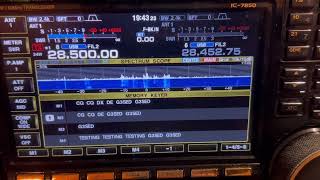 10m band open to Hawaii from the UK