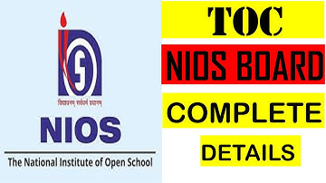 Toc | Toc in Nios | Nios | How to Send Original Marksheet to NIOS for TOC | WHAT IS TOC | OPEN BOARD