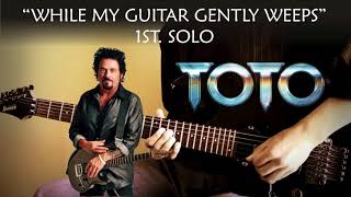 Steve Lukather style jam track - while my guitar gently weeps - for guitar solo chords