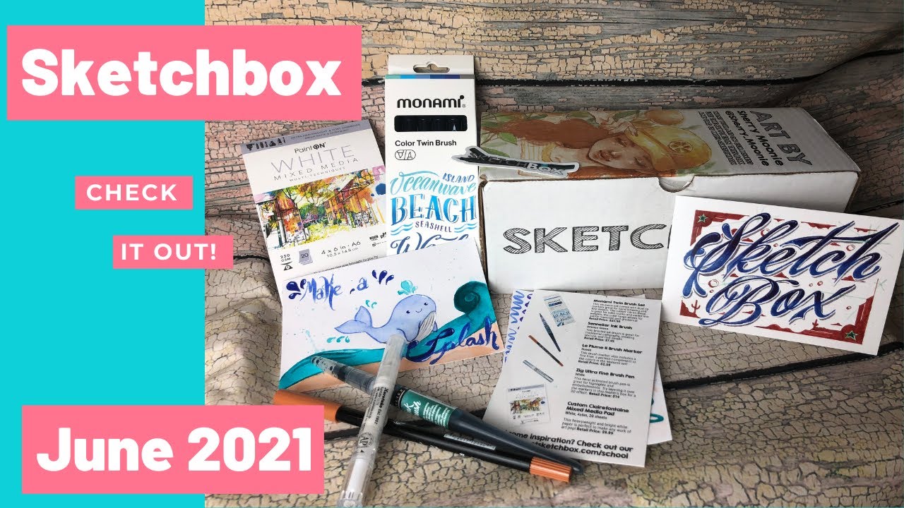 Sketchbox June 2021 YouTube