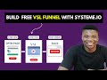 How to Build VSL Sales Funnel with Systeme.io |2022 Free Method | Best ClickFunnels Alternative
