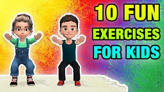 10 Fun Exercises For Kids To Get Stronger 