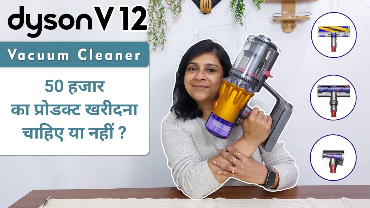 Dyson V12 Detect Slim Total Clean CordFree Vacuum Cleaner demo best