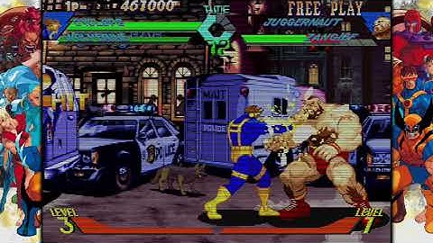 Marvel Vs. Capcom Fighting Collection-X-men Vs. Street Fighter (Cyclops & Wolverine) [redo]