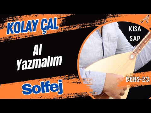 Al Yazmalım-Solfej(Kısa Sap Bağlama)