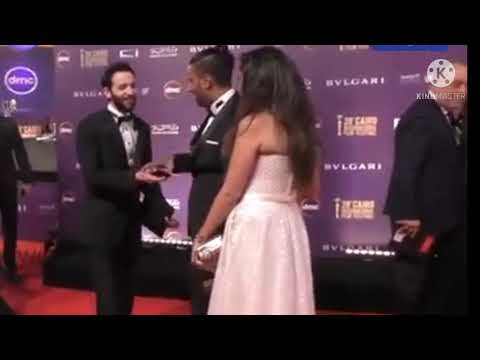 الفنانة مى عمر بالغلط تبوس فنان مشهور شاهد غيرة زوجها محمد سامى وغضبه بعد الموقف