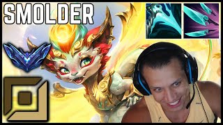 🐉 Tyler1 THIS IS WHY SMOLDER IS BROKEN | Smolder ADC Full Gameplay | Season 14 ᴴᴰ