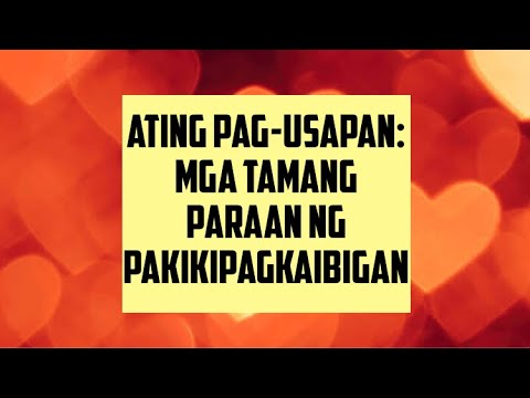 Video: Mga Slide Ng Pakikipagkaibigan