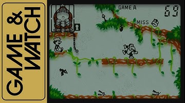 Game & Watch: Donkey Kong II and Donkey Kong Jr. (MiSTer FPGA Game & Watch Core)