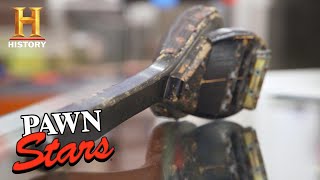 Pawn Stars: Rick Tests Out an Antique Spanker (Season 17) | History